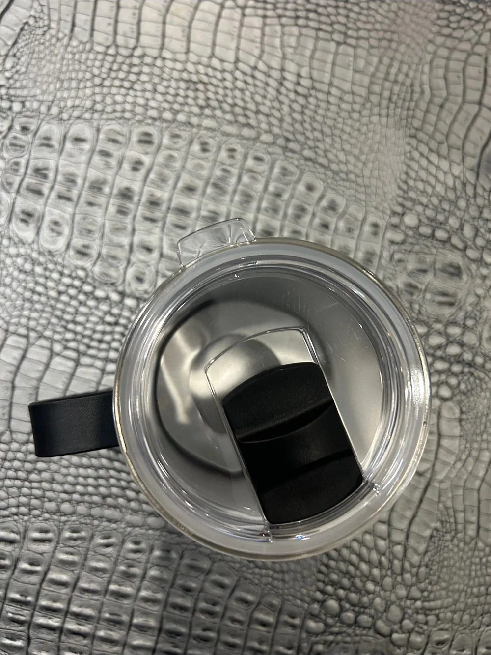 Black Insulated Travel Mug with Cork Base BRAND NEW